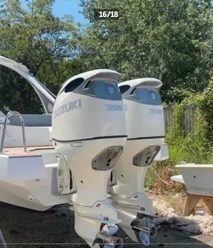 Inflatable boat Panamera Yacht PY100 2021 Extrafull SUZUKI 350hp Dualprop (PRIVATE NEGOTIATION)