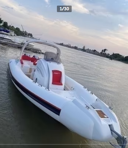 Inflatable boat Panamera Yacht PY90 EXTRAFULL COMFORT VERSION 2x HONDA200cv 2022