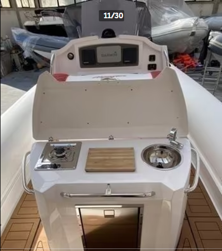 Inflatable boat Panamera Yacht PY90 EXTRAFULL COMFORT VERSION 2x HONDA200cv 2022