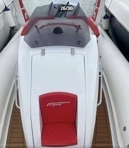 Inflatable boat Panamera Yacht PY90 EXTRAFULL COMFORT VERSION 2x HONDA200cv 2022