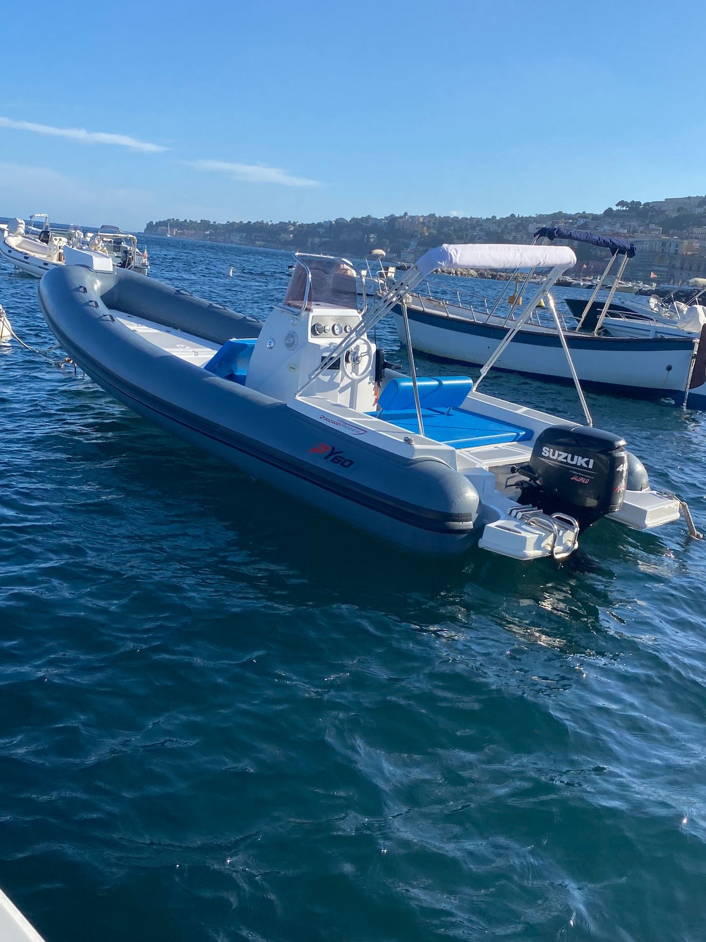 PY60 6m Suzuki 40hp Dinghy Rental 