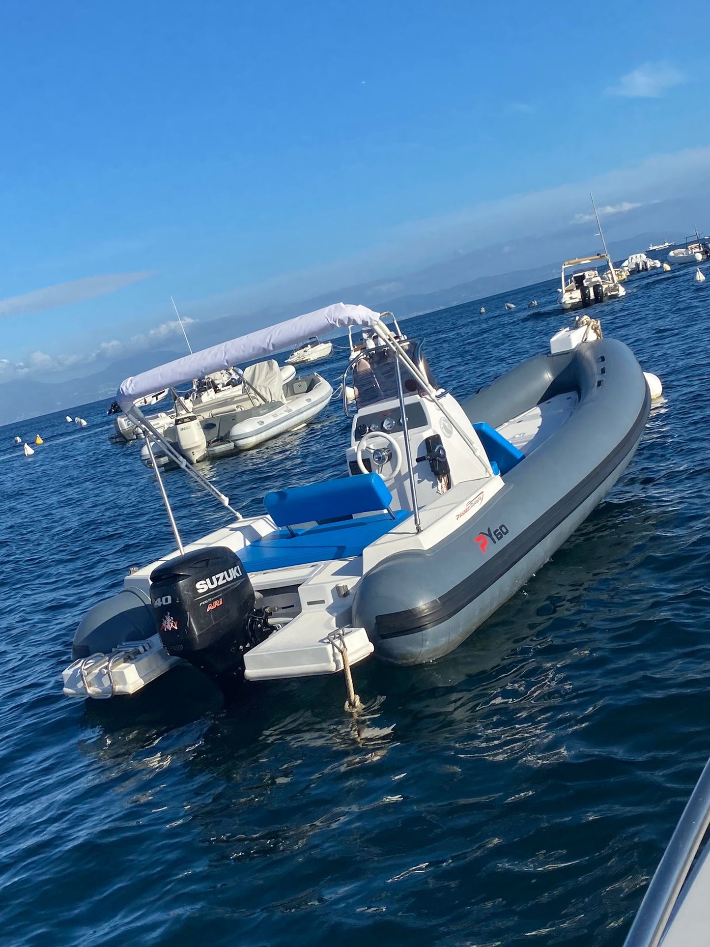 PY60 6m Suzuki 40hp Dinghy Rental 