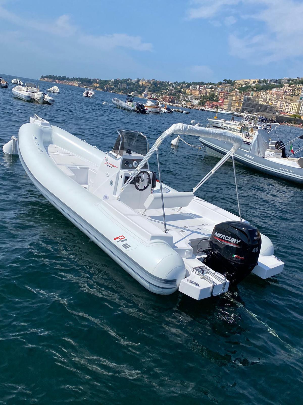 PY60 6m Suzuki 40hp Dinghy Rental 