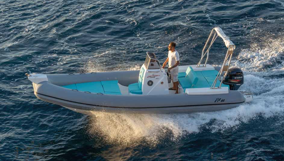 PY60 6m Suzuki 40hp Dinghy Rental 