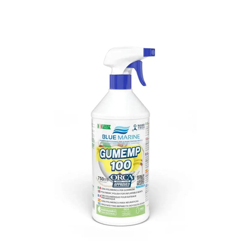 Blue marine gumemp 100 cera polimerica per gommoni da 750ml