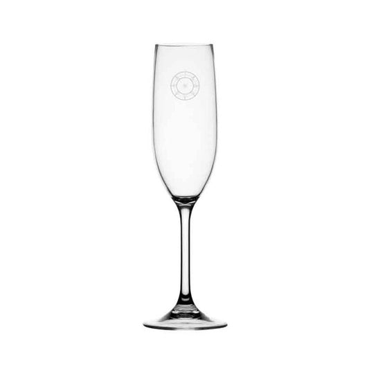 Marine business set 6 bicchieri champagne bali