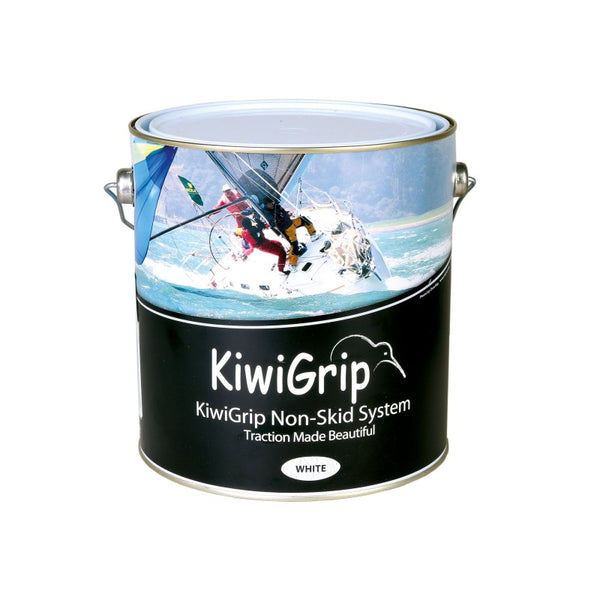 4lt white kiwigrip anti-slip paint