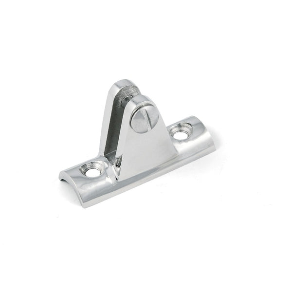 Straight 90 degree concave base with screw pin