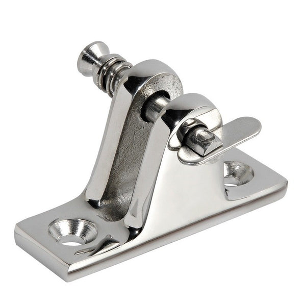 Flat base canopies with 60 degree spring closure