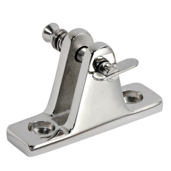 Flat base canopies with 90 degree spring closure