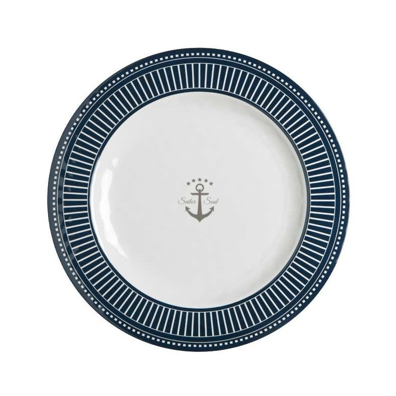 Marine buisiness set 6 piatti piani sailor soul