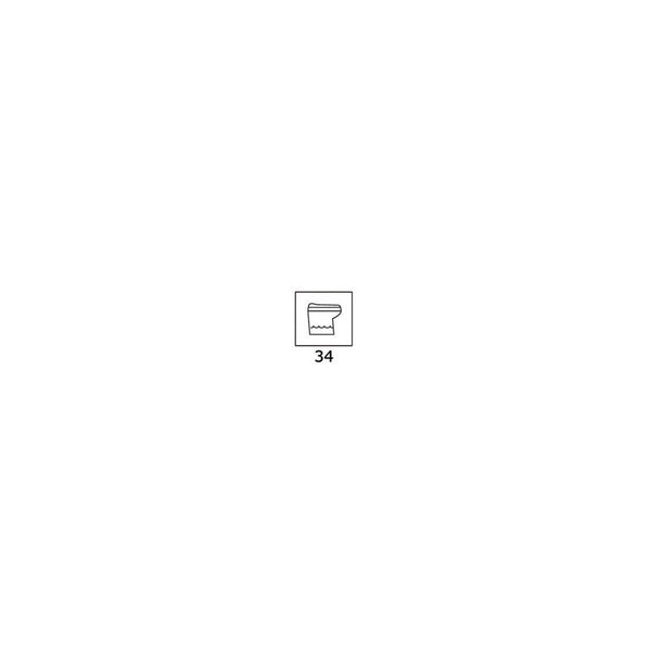 Carling switch bascule con simbologia illuminata 34  - pompa wc