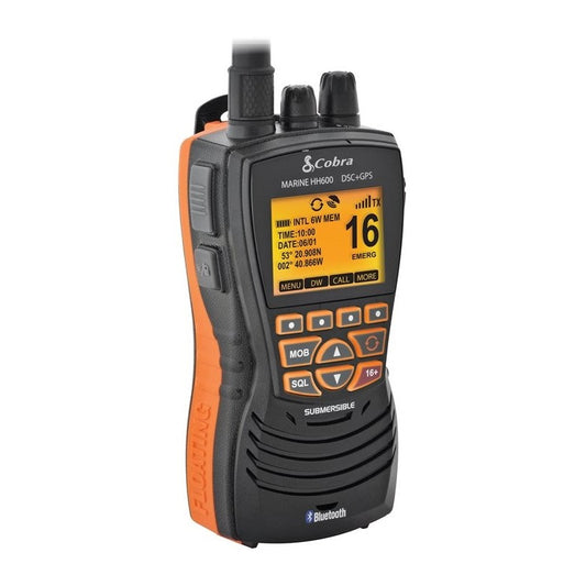 Vhf cobra marine hh600 gps bt eu