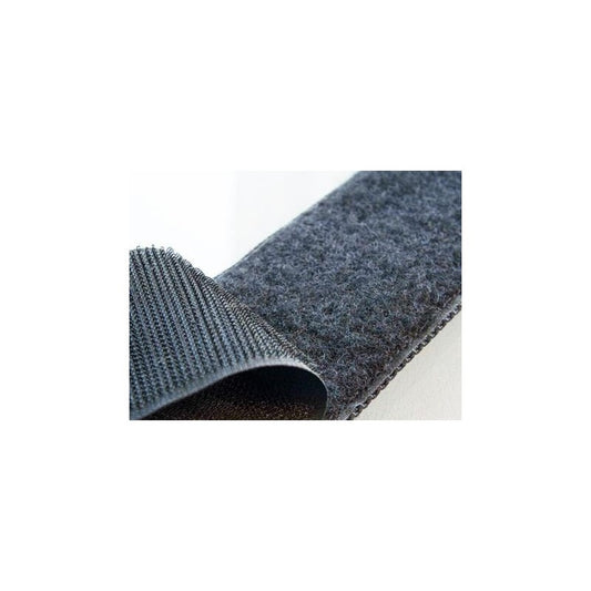 Velcro maschio nero 25 mm