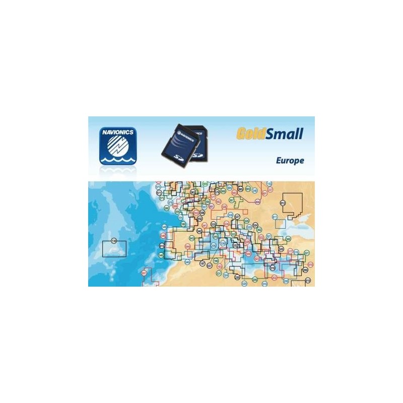 Navionics gold small secure digital