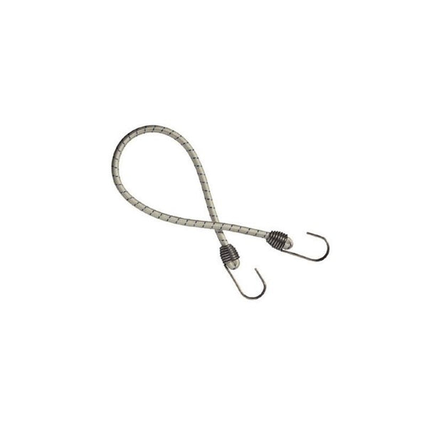 Corda elastica 120 cm con ganci in acciaio plastificato