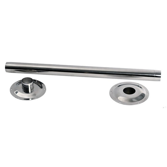 Supporto tavolo inox 70x5x16