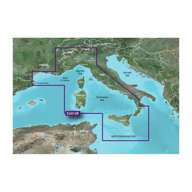 Garmin regular area g3 vision hd - veu012r - italy