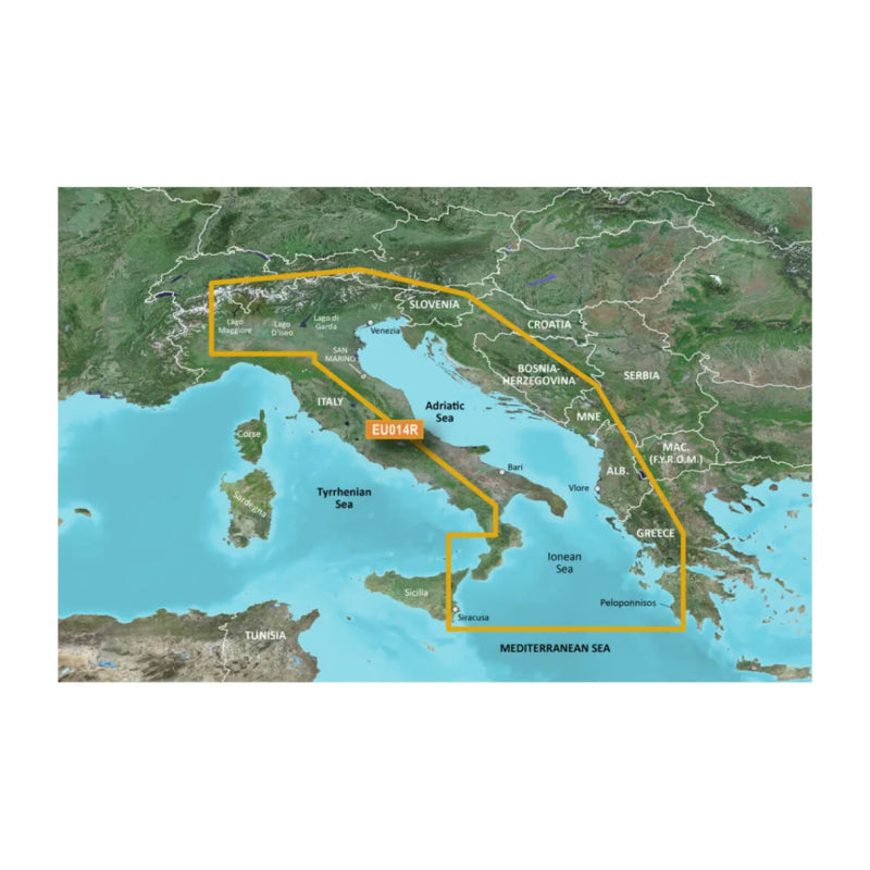 Garmin regular area g3 vision hd -  veu014r - italy