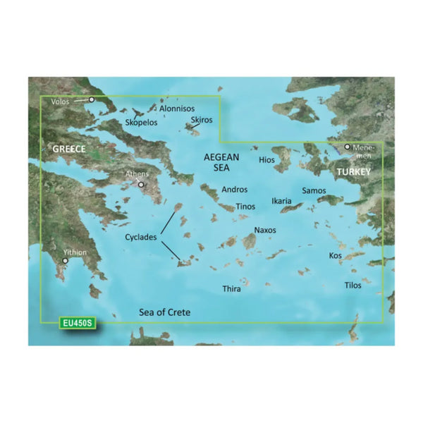 Garmin small area g3 vision hd - veu450s - athens and cyclades