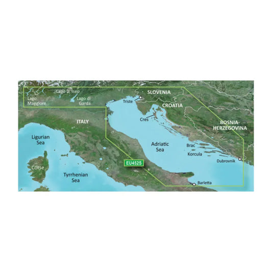 Garmin small area g3 vision hd -   veu452s - adriatic sea