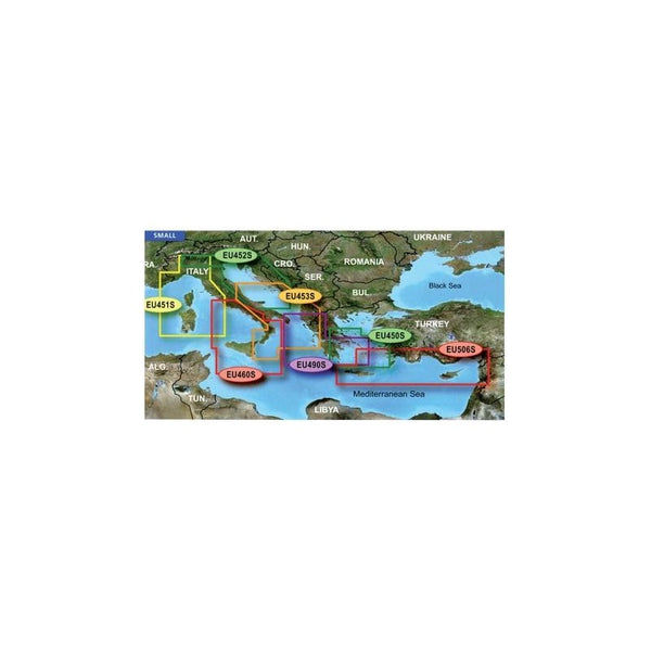 SD microSD cartography Garmin G2 Vision Small EU-452-S