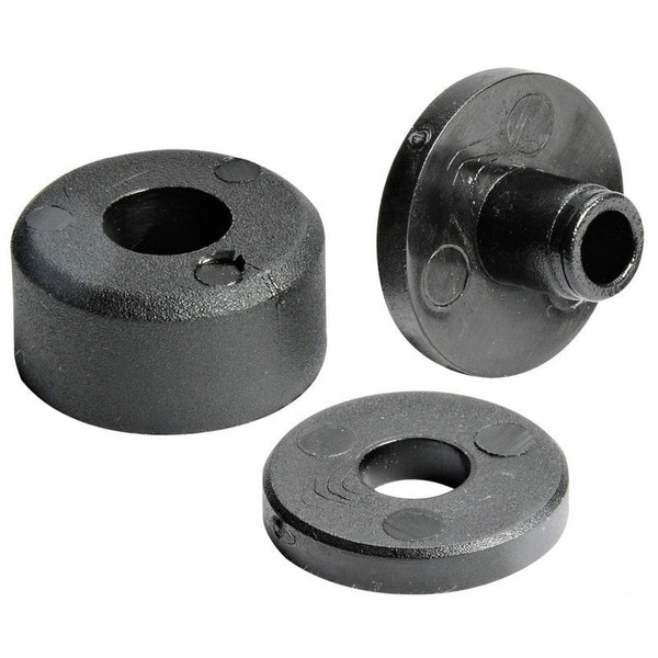 Black windshield spacer