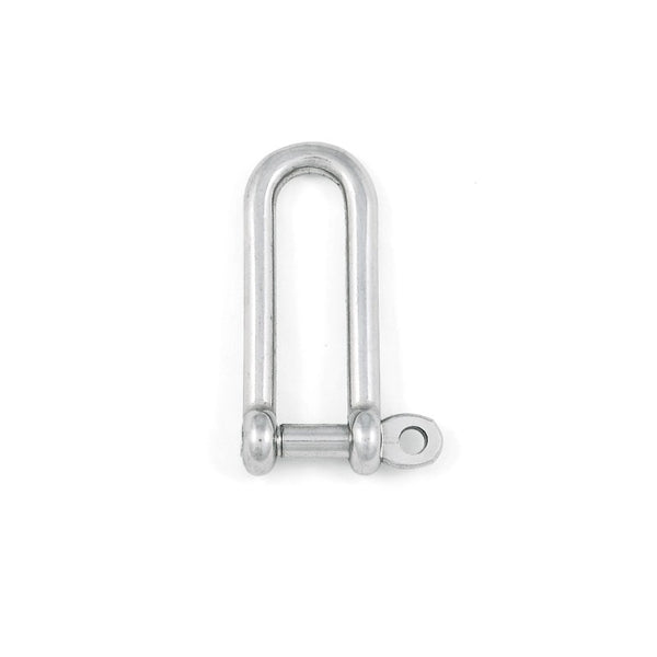 Long stainless steel shackle 5 mm