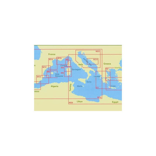 Carta nautica imray sardegna settentrionale