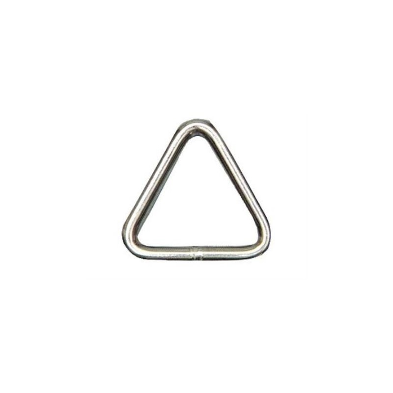 Anello acciaio inox triangolare 5 x 30 mm