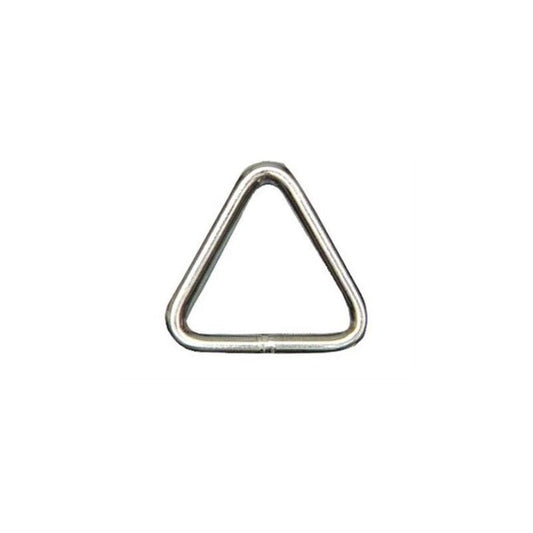 Anello acciaio inox triangolare 8 x 50 mm