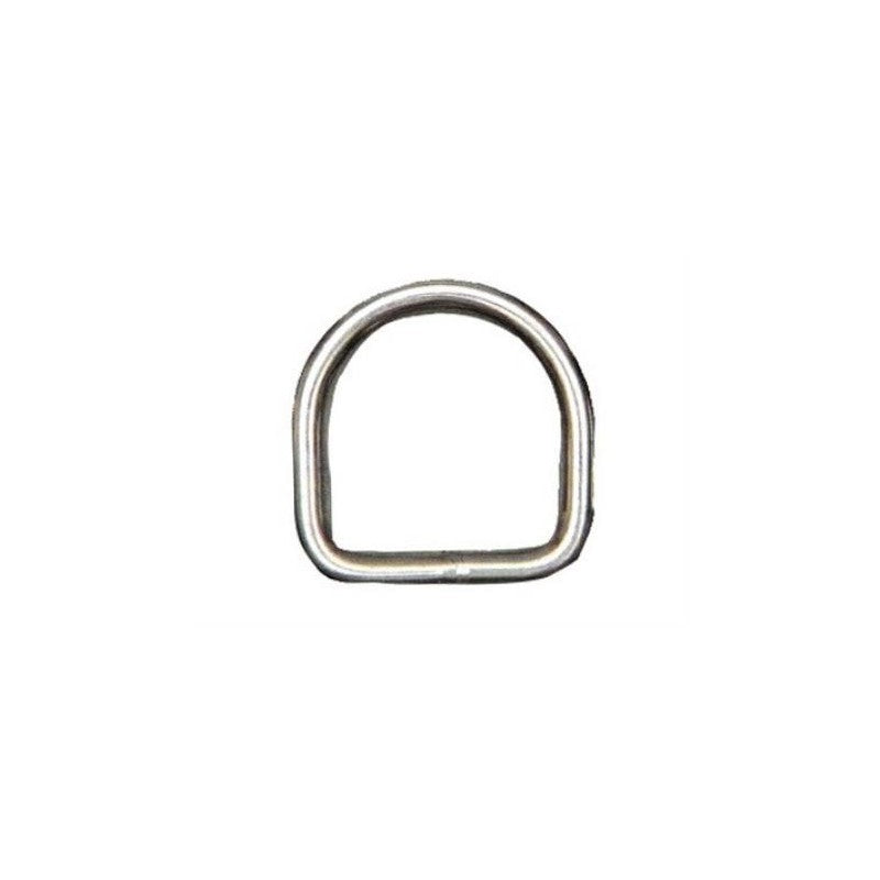 Anello acciaio inox curvo 6 x 40 mm