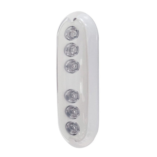 Luce subacquea 6 led blu