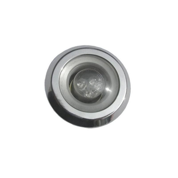 Cornice inox per gemma a 3 led