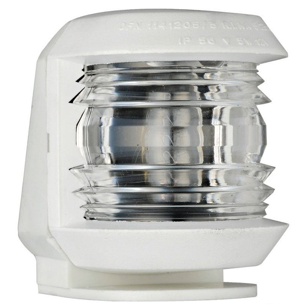Horizontal white street light up to 12 m in white polycarbonate
