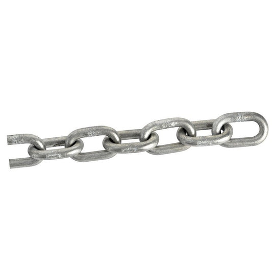 Calibrated galvanized chain Ø 14 mm x 100 m