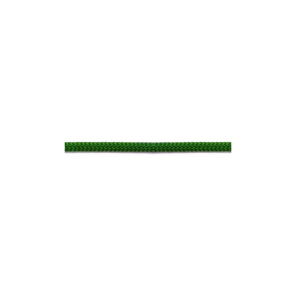 Floating braided rope in green polypropylene 4 mm