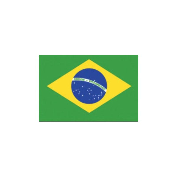 Brazil courtesy flag 20 x 30 cm