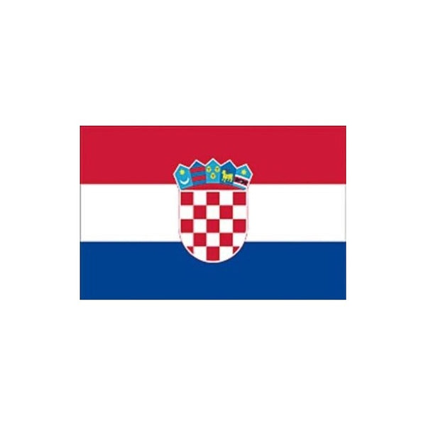 Croatia courtesy flag 20 x 30 cm