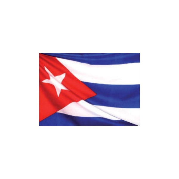 Cuba courtesy flag 20 x 30 cm