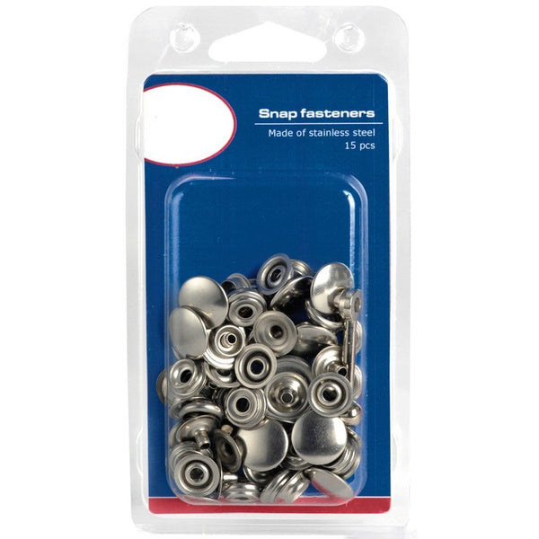 Stainless steel buttons