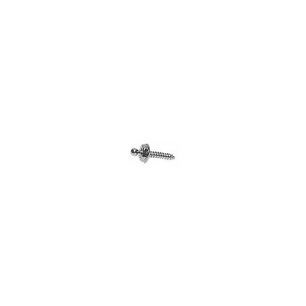 Male button with tenax self-tapping screw