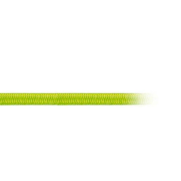 Corda elastica fluorescente verde in lattice di gomma e polipropilene diametro 4 mm