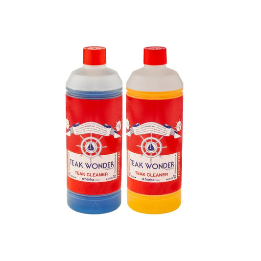 Teak wonder combo pack schiarente + detergente | step 1 + 2