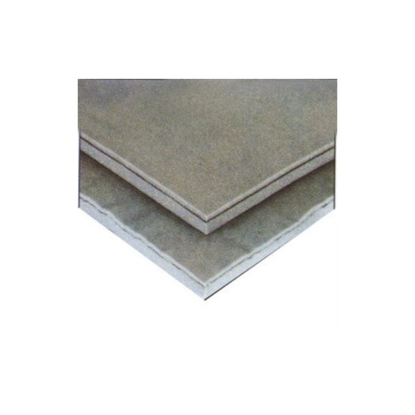 Self-extinguishing sound insulation with external protective film