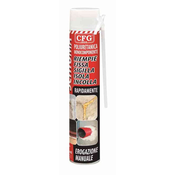 Cfg manual polyurethane foam / 750 ml cartridge