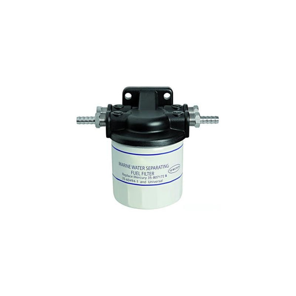 Fuel filter with 10 micron cartridge