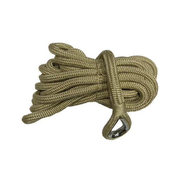 Packs of beige storm line rope Ø 24 mm