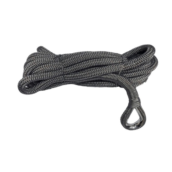 Packs of gray storm line rope Ø 22 mm