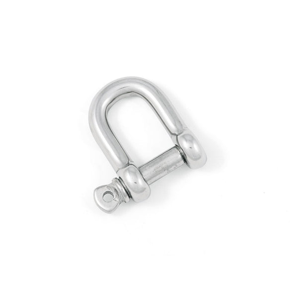 Short stainless steel shackle 10 mm